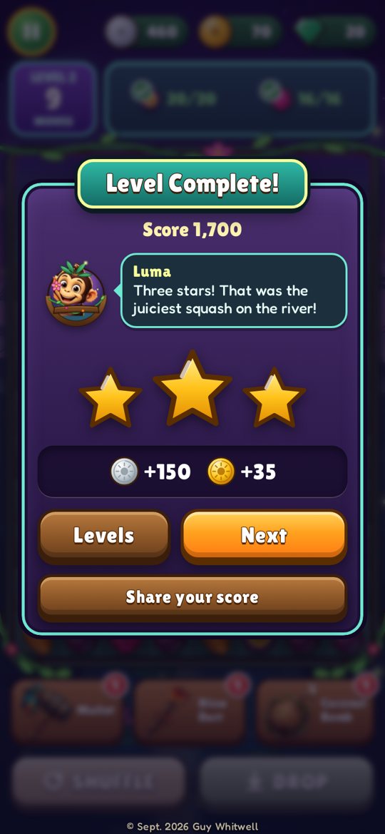 Level complete
